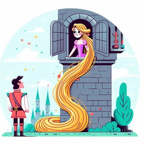Rapunzel en de prins